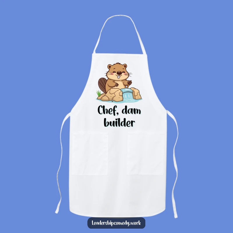 Funny Beaver Apron: Build Delicious Meals with Cheer!