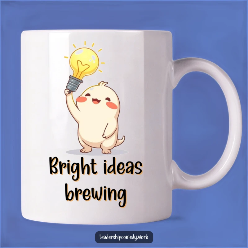 Funny Bright Idea Mug: Spark Joy with Genius Humor