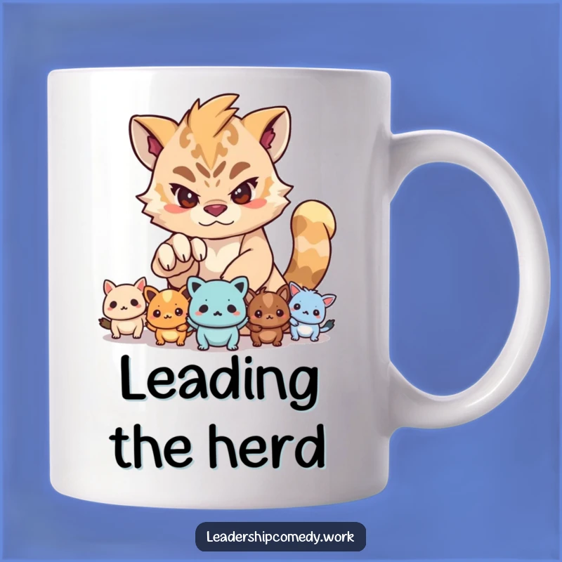 Funny Determined Leader Mug: A Hilarious Gift for Guiding Friends