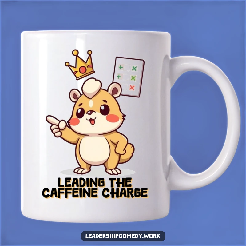 Funny Determined Creature Chart Mug: Hilarious Leader Gift for Ambitious Souls!