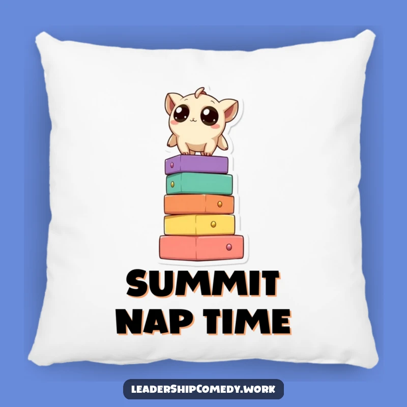 Funny Creature Block Tower Pillow: Adorable Comfort for a Humorous Touch