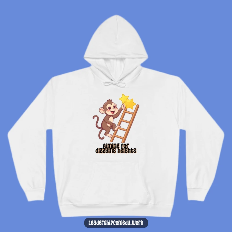 Funny Monkey Climbing Hoodie: Cozy Up with This Hilarious Dreamer's Gift